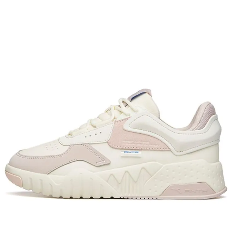 (WMNS) ANTA Life Series Sneakers 'White Pink' 922138051-3 sold by KicksCrew
