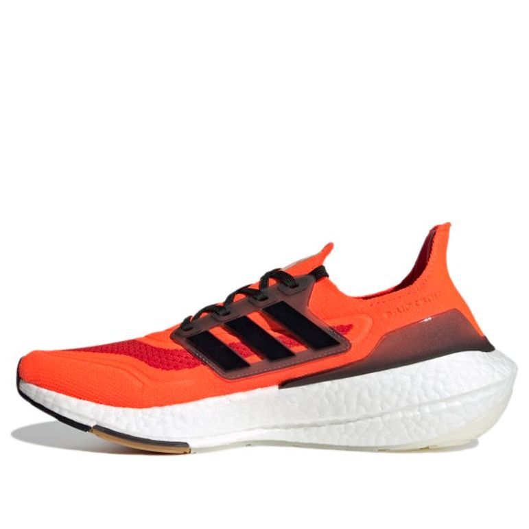 Adidas Ultraboost 21 'Solar Red Black' FZ1924 sold by KicksCrew