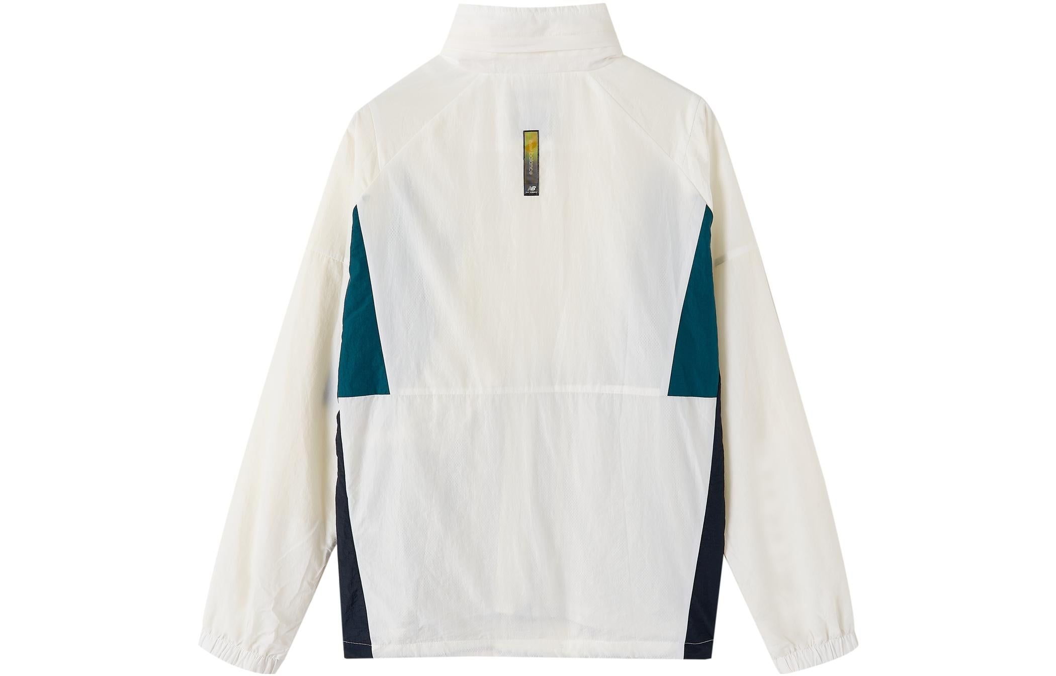 New Balance Athletics Higher Learning Windbreaker 'White' NAA33013-IV sold by KicksCrew product image thumbnail 2