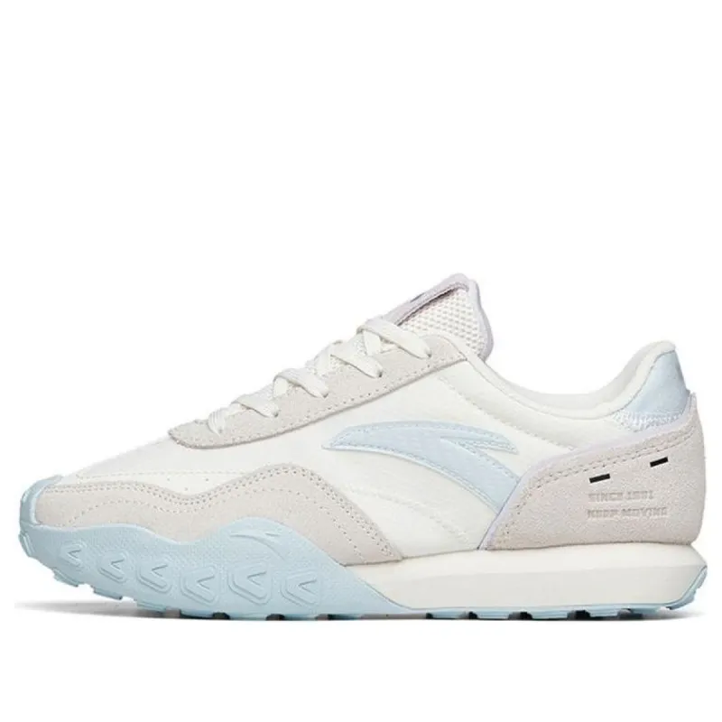 (WMNS) ANTA Life Series Sneakers 'White Blue' 122218856-4 sold by KicksCrew