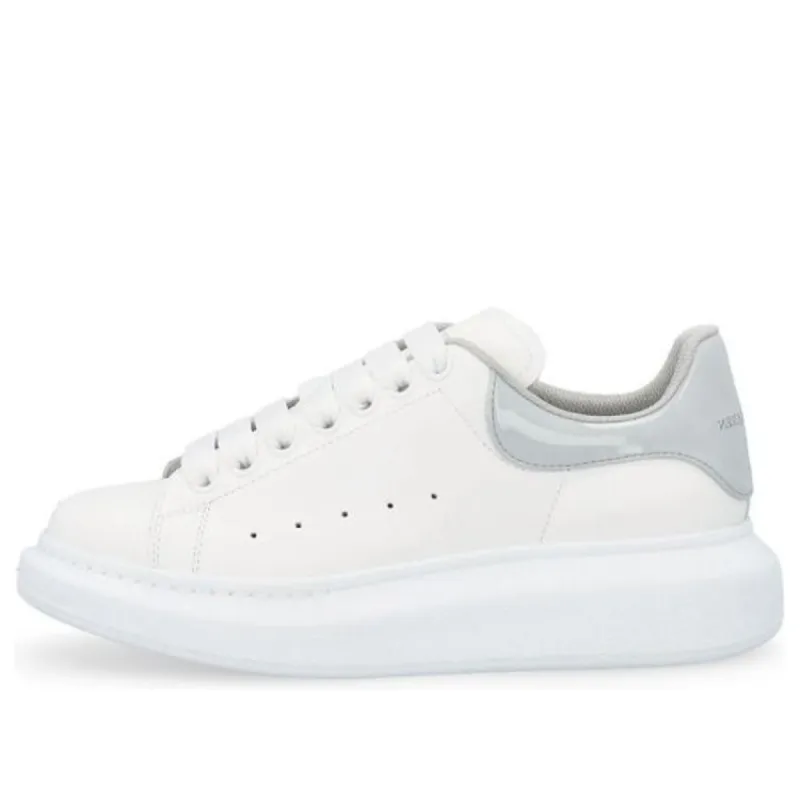 (WMNS) Alexander McQueen Larry Oversize Sneakers 'White Grey' 697101WIBND9766 sold by KicksCrew