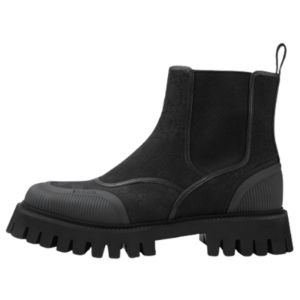 Gucci GG Ankle Boot 'Black Canvas' 739777-FAB5I-1000 sold by KicksCrew