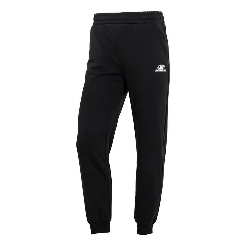 (WMNS) Skechers Sport Pants 'Black White' L322W059-0018 sold by KicksCrew