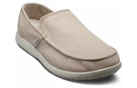 Crocs Santa Cruz Clean Cut Loafers 'Khaki' 202972-2U6 sold by KicksCrew