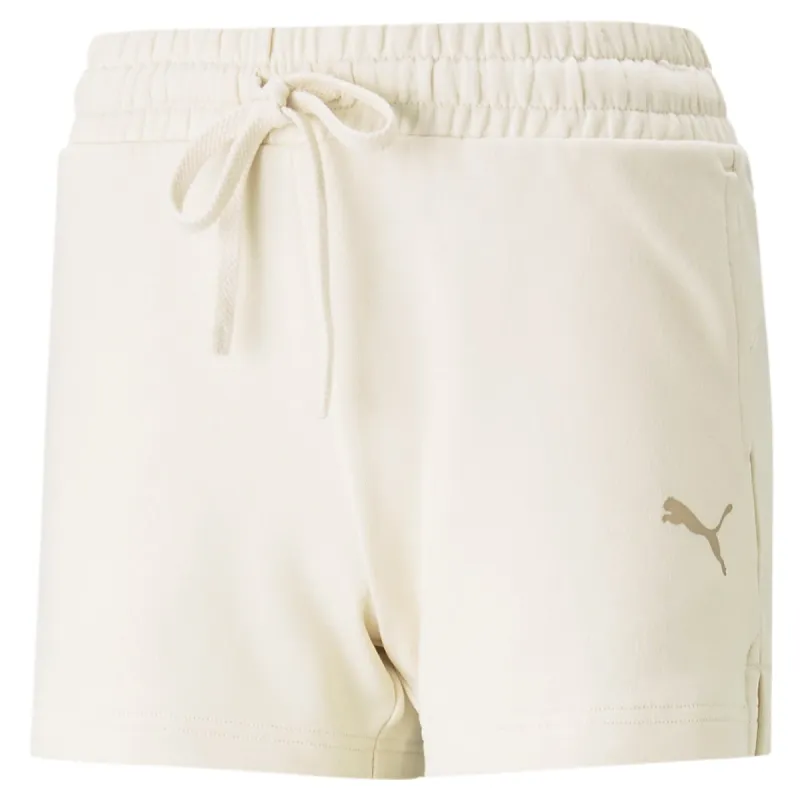 (WMNS) PUMA Essentials Better Shorts 'White' 673300-99 sold by KicksCrew