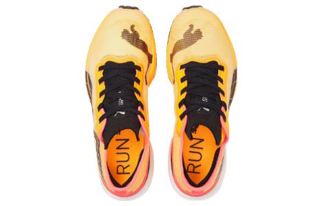 Puma Deviate Nitro Elite 2 Fireglow 'Orange Pink Black' 378943-01 sold by KicksCrew
