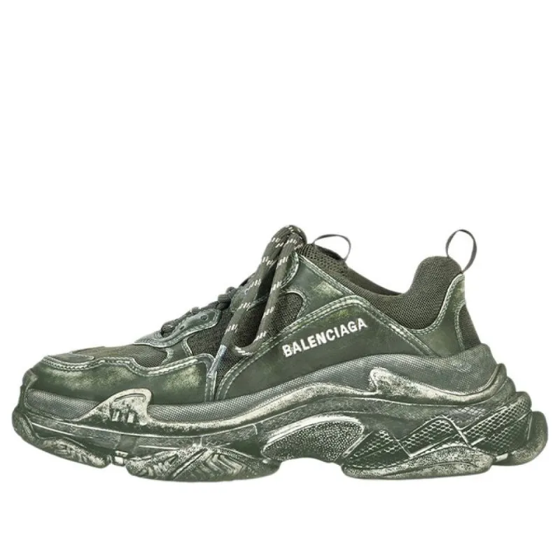 Balenciaga Triple S 'Dark Green' 536737W3CN33900 sold by KicksCrew