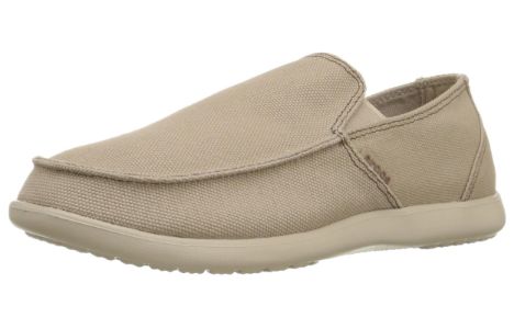 Crocs Santa Cruz Clean Cut Loafers 'Khaki' 202972-2U6 sold by KicksCrew