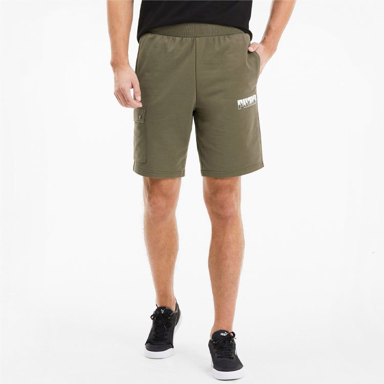 Puma Rebel Bold Shorts 'Olivegreen' 582958-49 sold by KicksCrew product image thumbnail 3