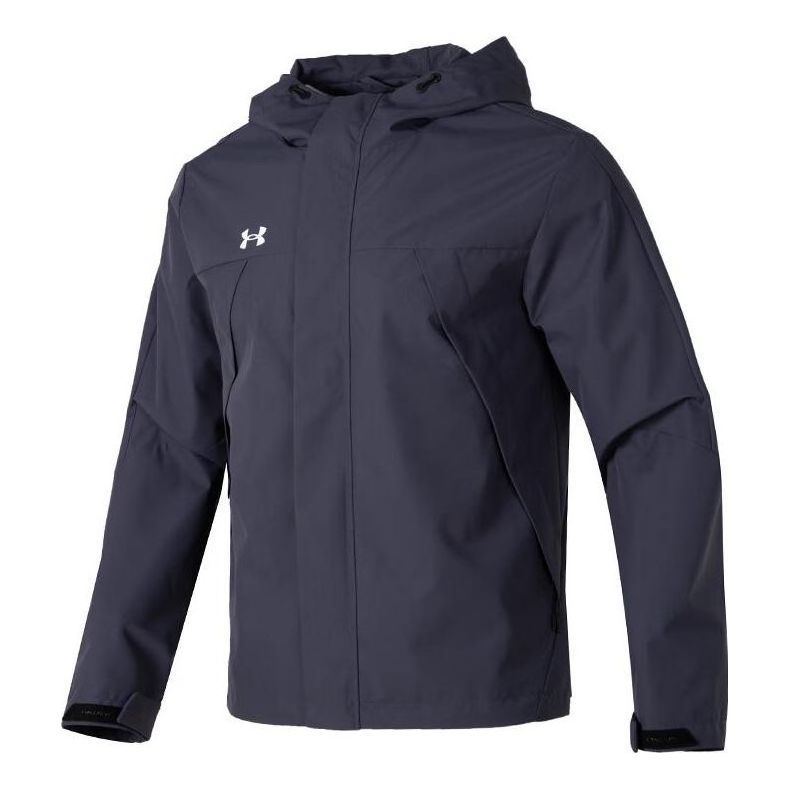 Under Armour Logo Sports Jacket 'Navy' 23600401-013 sold by KicksCrew