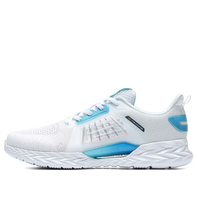 361 QU!K Light Breathable Running Shoes 'White Blue' 572024413-1 sold by KicksCrew