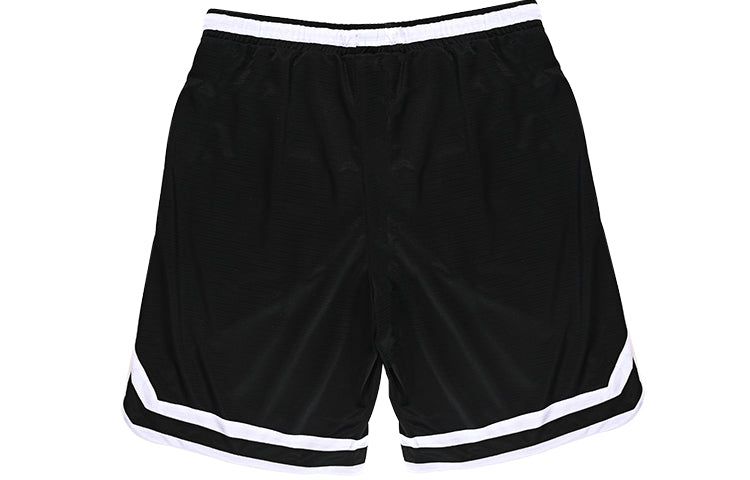 Li-Ning DNA Logo Basketball Shorts 'Black White' AAPR395-1 sold by KicksCrew product image thumbnail 2