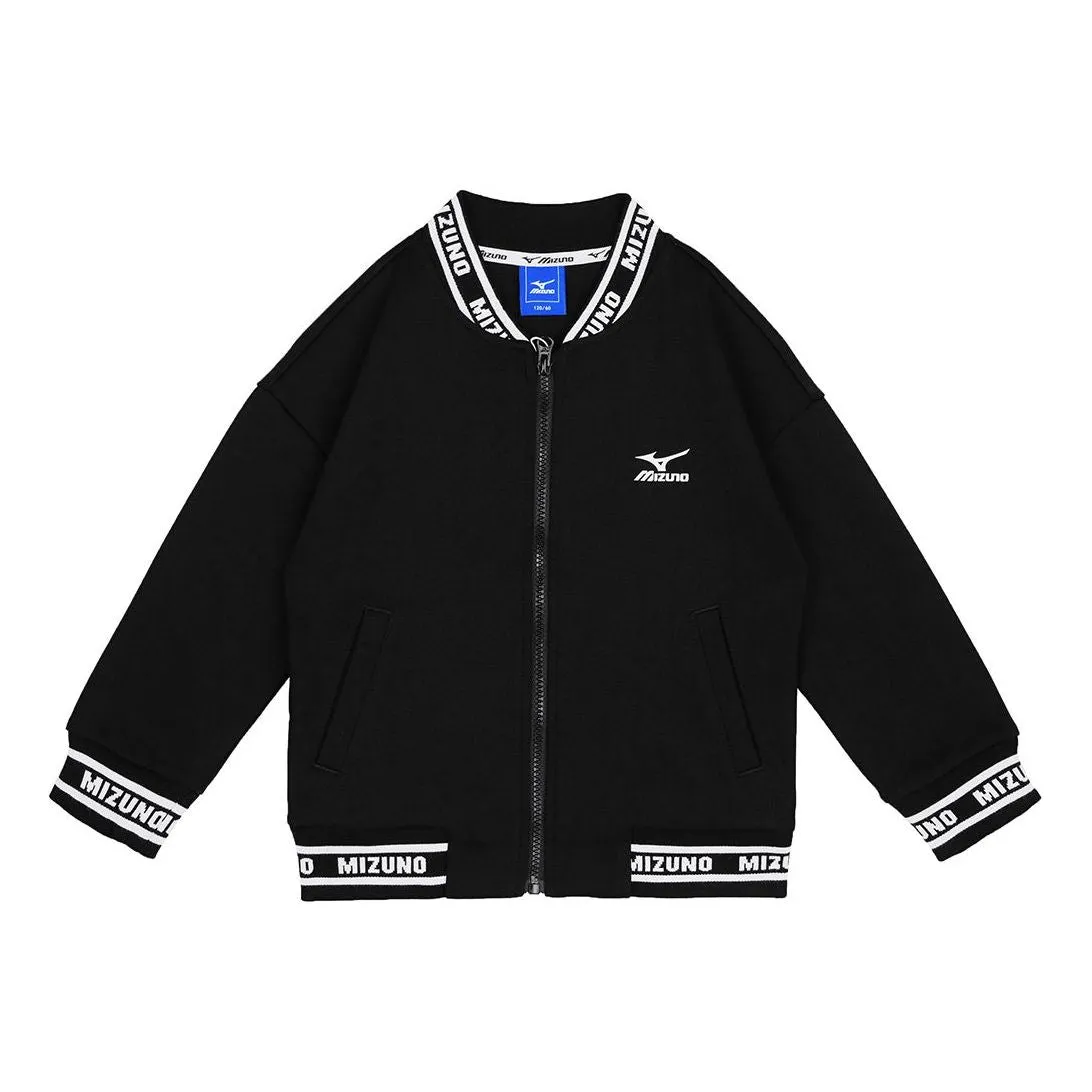 (GS) Mizuno Casual Knit Jacket 'Black' 32CC3903 sold by KicksCrew