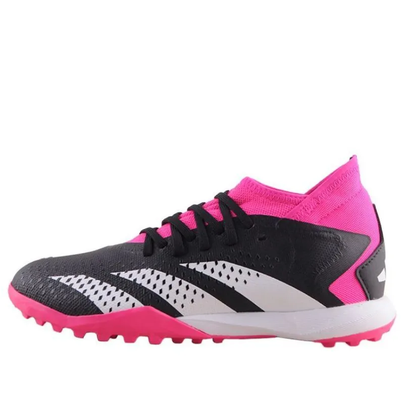 Adidas Predator Accuracy.3 Turf Boots 'Core Black Team Shock Pink 2' GW4637 sold by KicksCrew