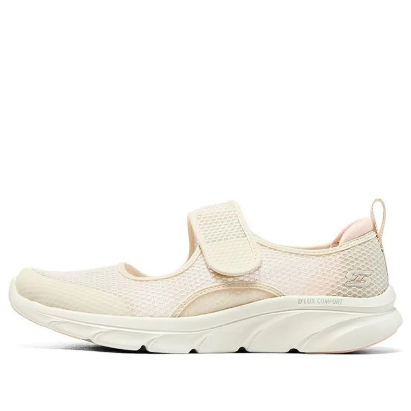 (WMNS) Skechers Dlux Comfort Shoes 'White Pink' 896095-NAT sold by KicksCrew