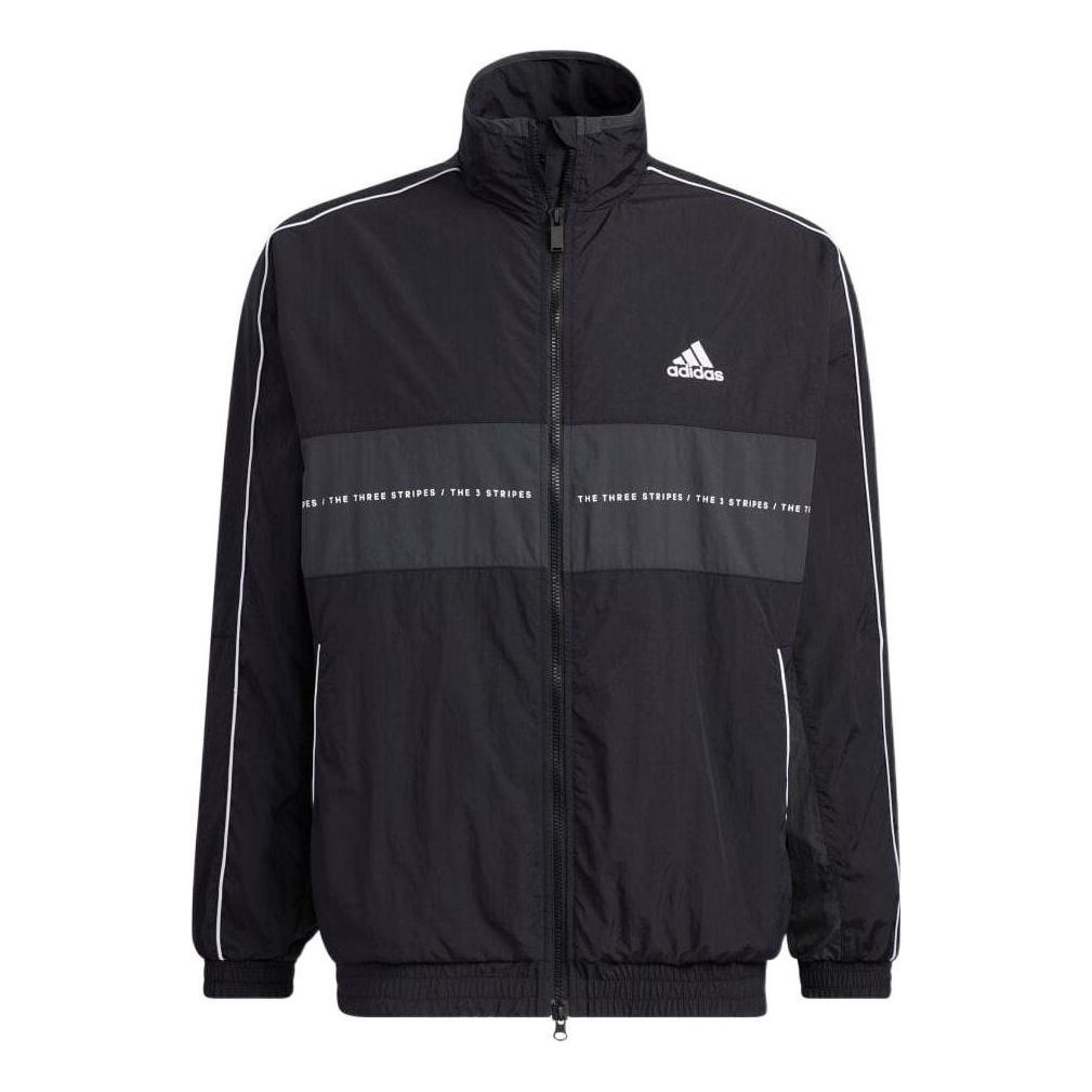 adidas Oversized Fit Woven Jacket 'Black' IA9425 sold by KicksCrew