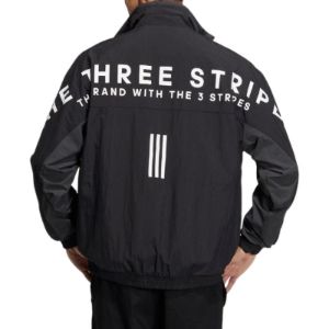 adidas Oversized Fit Woven Jacket 'Black' IA9425 sold by KicksCrew