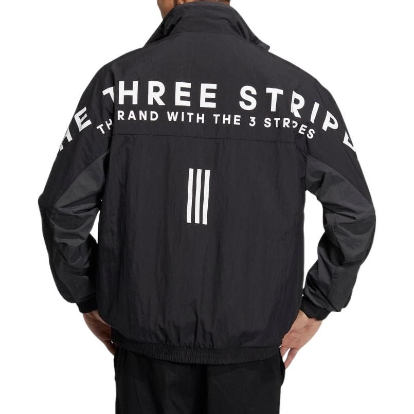 adidas Oversized Fit Woven Jacket 'Black' IA9425 sold by KicksCrew product image thumbnail 3