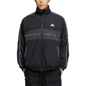adidas Oversized Fit Woven Jacket 'Black' IA9425 sold by KicksCrew