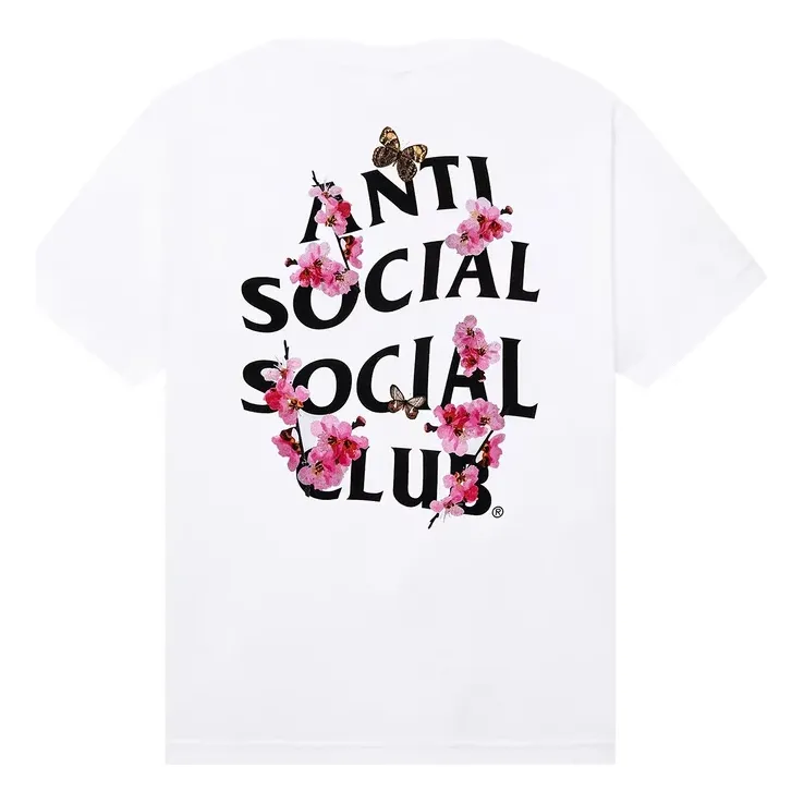 ANTI SOCIAL SOCIAL CLUB Kkoch ASSC Short-Sleeve T-Shirt 'White' 0657-100000103KASS-WHIT sold by KicksCrew
