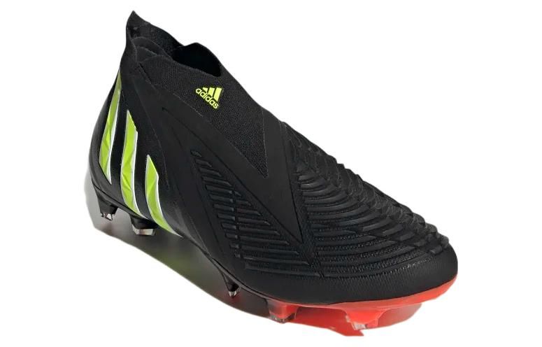 Adidas Predator Edge+ FG Shoes 'Black Team Solar Yellow' GW1043 sold by KicksCrew product image thumbnail 4