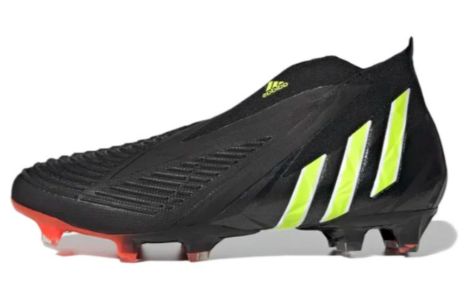Adidas Predator Edge+ FG Shoes 'Black Team Solar Yellow' GW1043 sold by KicksCrew