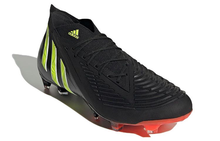 Adidas Predator Edge.1 Firm Ground Boots 'Black Team Solar Yellow' GW1032 sold by KicksCrew product image thumbnail 3