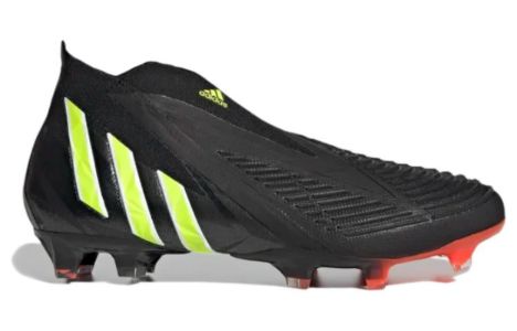 Adidas Predator Edge+ FG Shoes 'Black Team Solar Yellow' GW1043 sold by KicksCrew