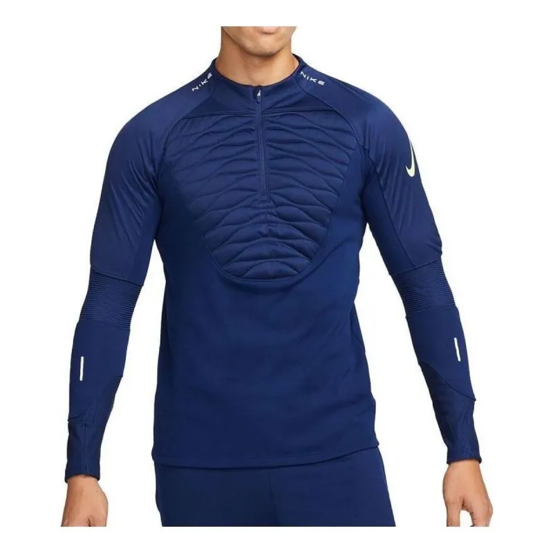 Nike Therma-FIT Strike Winter Warrior 1/2-Zip Soccer Top 'Blue' DC9157-492 sold by KicksCrew