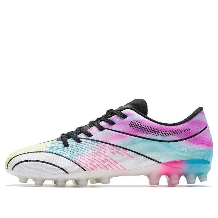 ANTA Soccer Series Sneakers 'White Blue Pink' 912332222-2 sold by KicksCrew