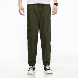 Puma Classics Cuff Trousers 'Olivegreen' 533101-44 sold by KicksCrew