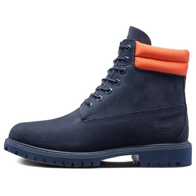 Timberland 6 Inch Premium Waterproof Boot 'Black Red' A1QH3 sold by KicksCrew