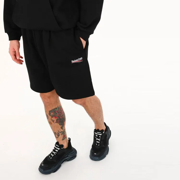 Balenciaga Political Campaign Short 'Black' 641608TIV531070 sold by KicksCrew product image thumbnail 4