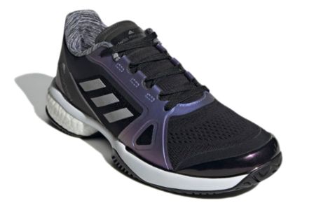 (WMNS) Adidas Stella McCartney x Court 'Black Silver Metallic' G55657 sold by KicksCrew