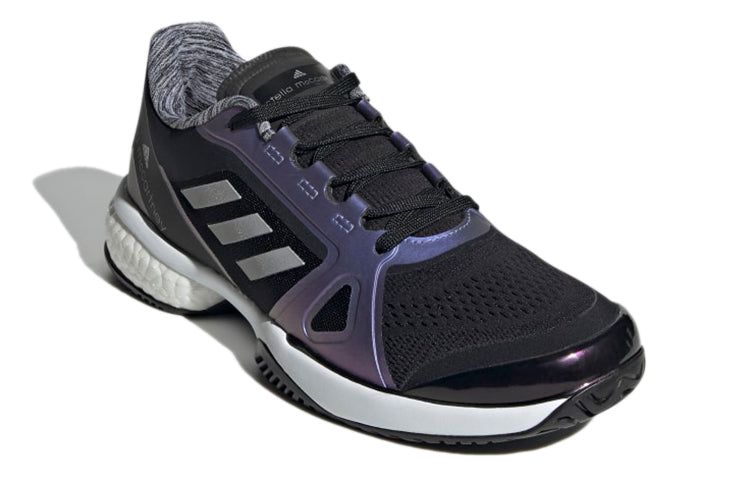 (WMNS) Adidas Stella McCartney x Court 'Black Silver Metallic' G55657 sold by KicksCrew product image thumbnail 3