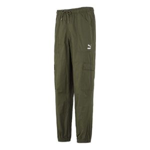 Puma Classics Cuff Trousers 'Olivegreen' 533101-44 sold by KicksCrew