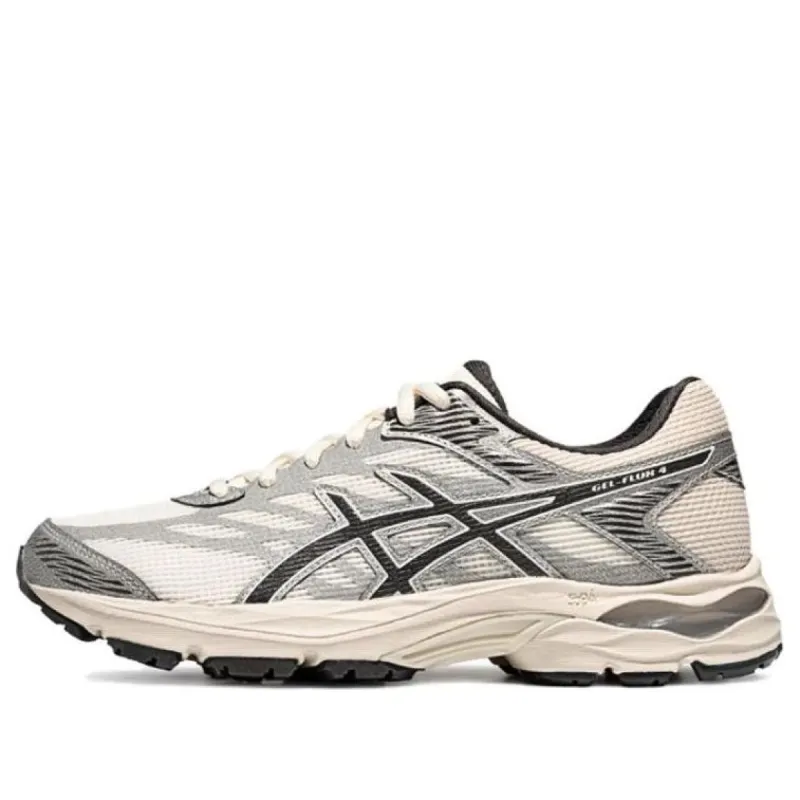 (WMNS) ASICS Gel-Flux 4 Running Shoes 'Cream White Grey' 1012B730-020 sold by KicksCrew