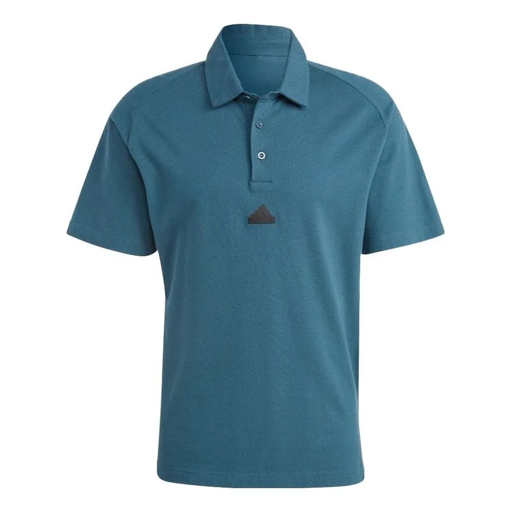 トップス faded thermal polo shirt adidas Z.N.E. Premium Polo Shirt 'Teal' IJ6134 | Parallel
