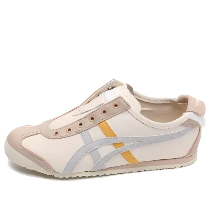 Onitsuka Tiger Mexico 66 Slip-On Sneakers 'Beige Grey Yellow' 1183B815-201 sold by KicksCrew