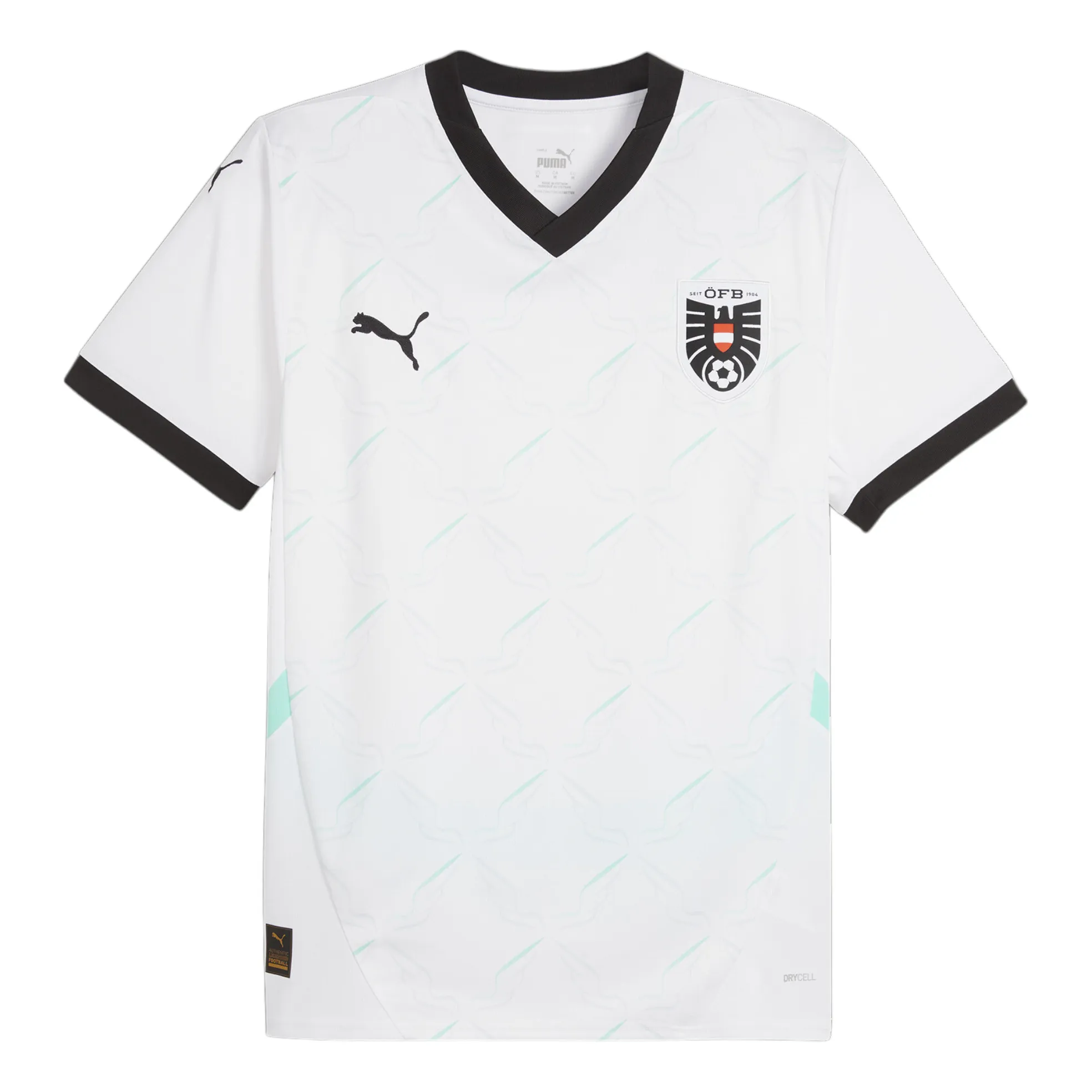 PUMA Austria 24 Replica Away Soccer Jersey 'White' 774016-02 sold by KicksCrew