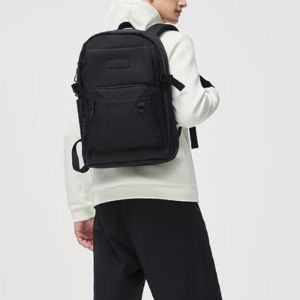 Li-Ning Logo Backpack 'Black' ABST019-1 sold by KicksCrew