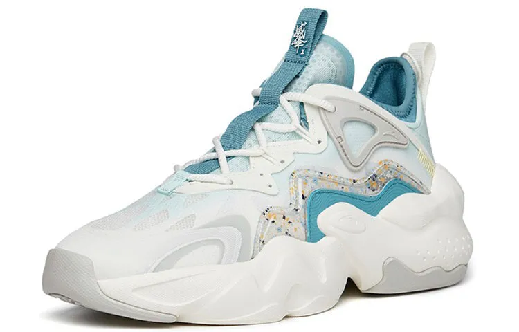 ANTA Wuyi Feng Low 'White Blue Green' 112228080-1 sold by KicksCrew product image thumbnail 2