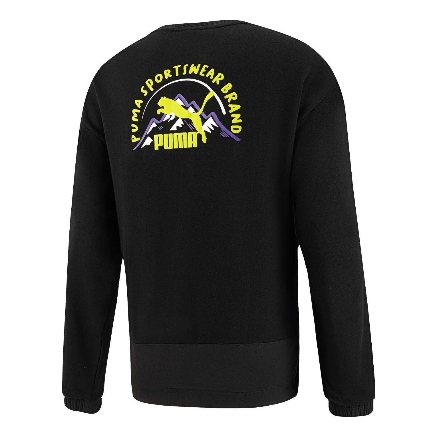 Puma Camping Sportswear Mountain Long Sleeve Tee 'Black' 537391-01 sold by KicksCrew