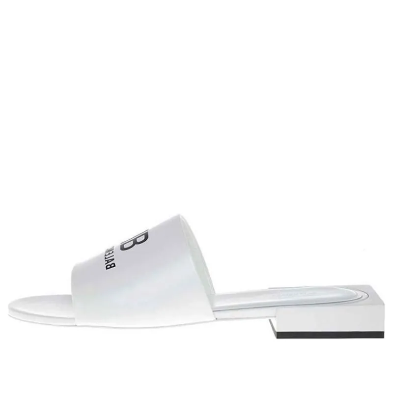 (WMNS) Balenciaga Box Sandals 'White' 670441WAWNA9010 sold by KicksCrew