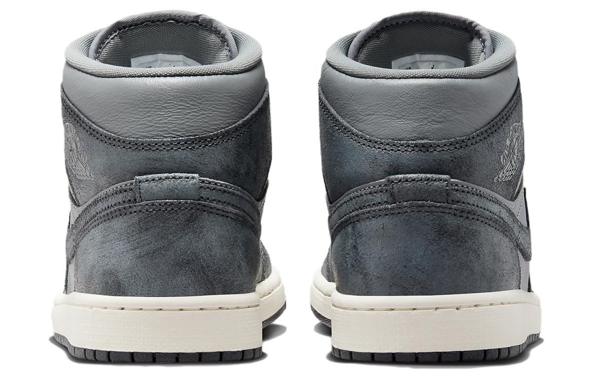 (WMNS) Air Jordan 1 Mid 'Distressed Smoke Grey' FJ3448-001 sold by KicksCrew product image thumbnail 4