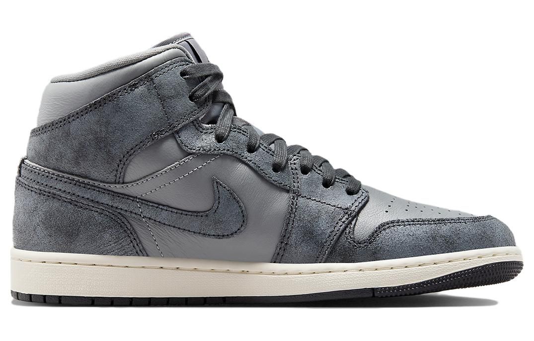 (WMNS) Air Jordan 1 Mid 'Distressed Smoke Grey' FJ3448-001 sold by KicksCrew product image thumbnail 2
