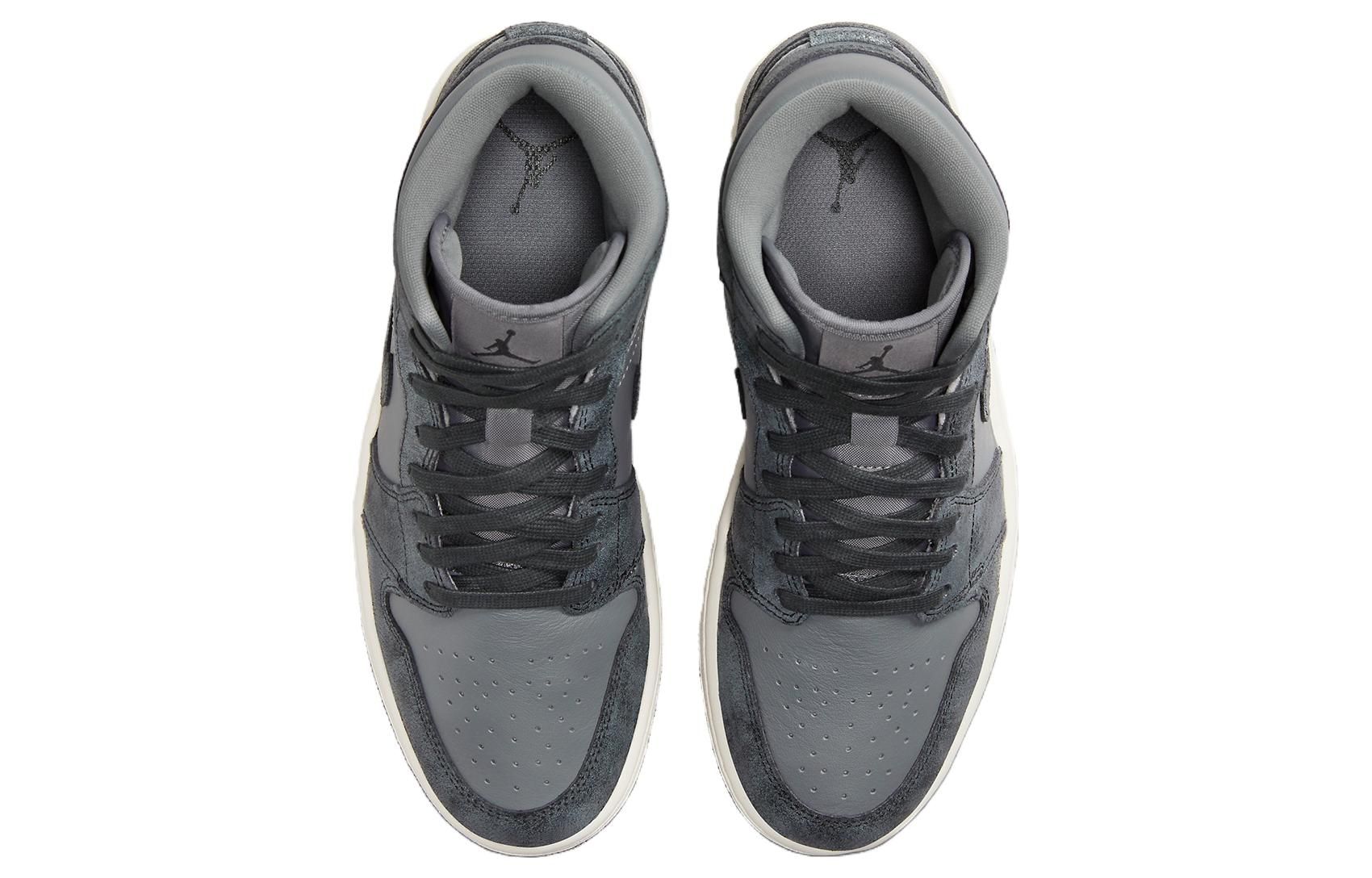 (WMNS) Air Jordan 1 Mid 'Distressed Smoke Grey' FJ3448-001 sold by KicksCrew product image thumbnail 3