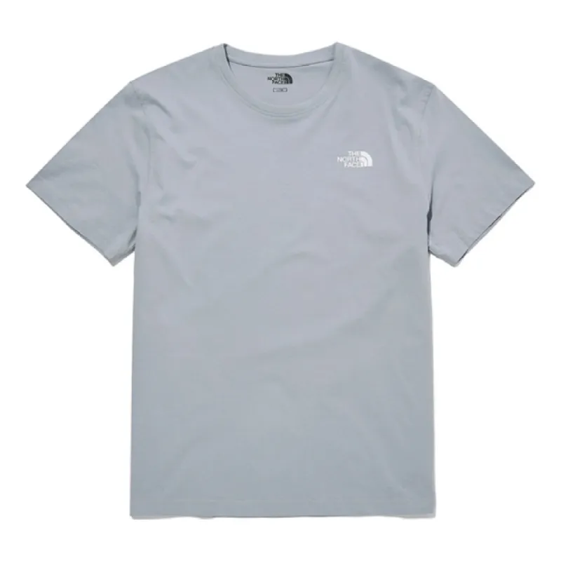 THE NORTH FACE TNF Basic Cotton T-Shirt 'Grey' NT7UM20F sold by KicksCrew