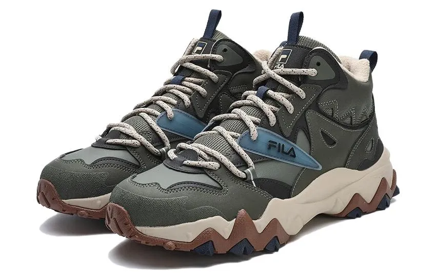 FILA Vintage Sport Sneakers 'Olive Green White' F12M342127FMP sold by KicksCrew product image thumbnail 2