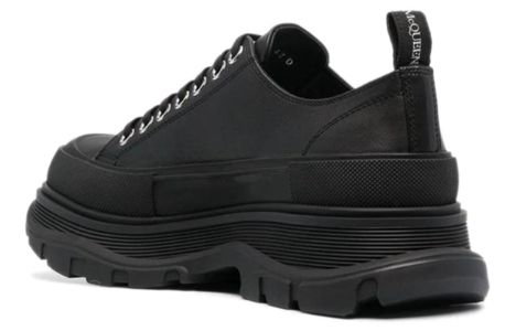 Alexander McQueen Tread Slick Lace Up 'Black' 627225WHZ621081 sold by KicksCrew